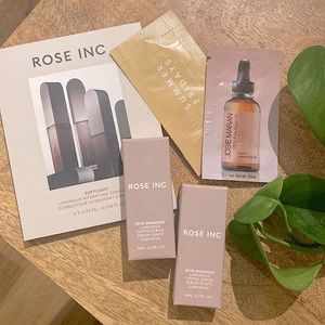 Rose Inc Natural Beauty & Skincare Discovery Set